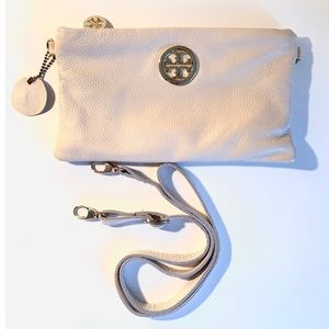 Tory Burch Cream Shoulder Bag Crossbody